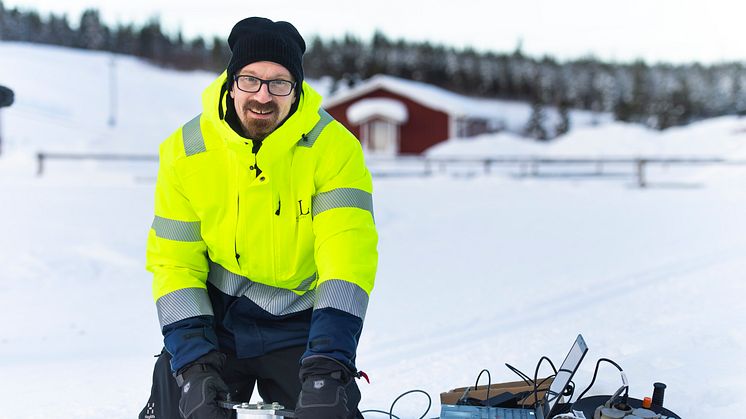 Snöforskare Johan Casselgren