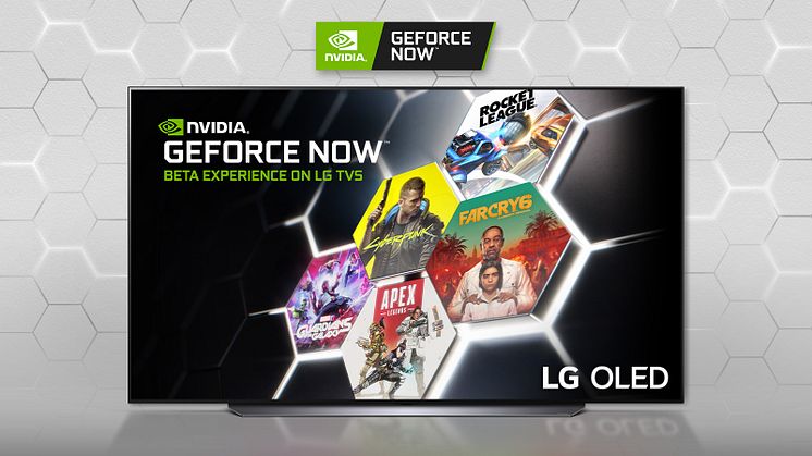 LG tar NVIDIA GeForce Now:s strömmade spel till webOS-baserade smarta tv-apparater