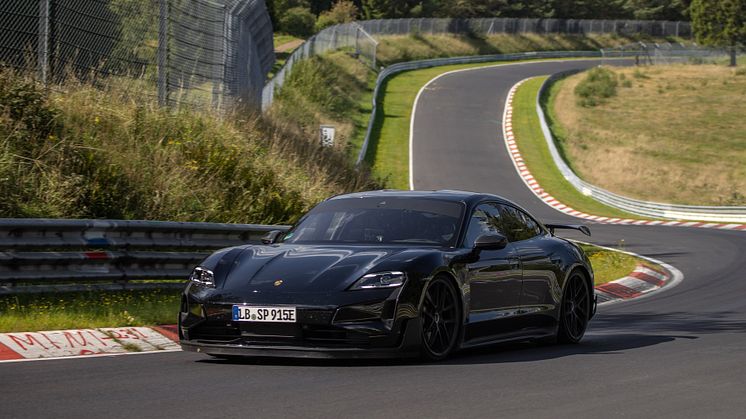 Ny rekord: Den hurtigste elektriske bil fra Zuffenhausen
