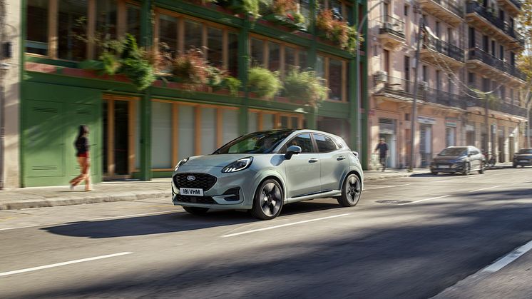 Új Ford Puma: csúcstechnológiás városi ragadozó