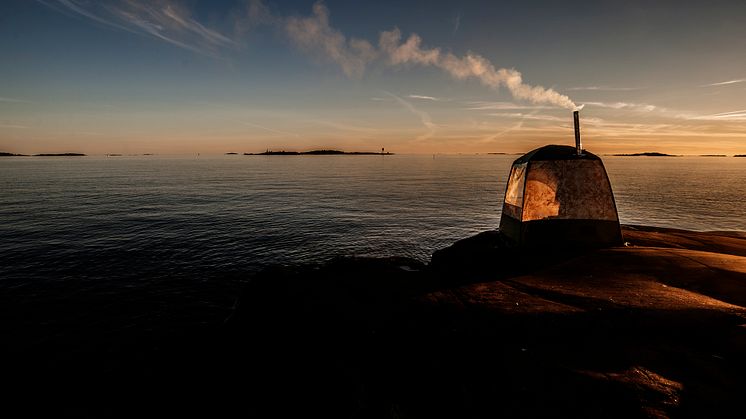 Bastu på egen ö i skärgården föll tyska juryn i smaken (Foto: Johnny Karlsson )