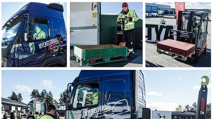 Dags för SM-kvaltävling i Östersund för unga lastbilschaufförer