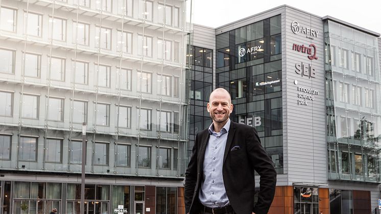 Martin Wänblom, vd för Innovatumkoncernen där Innovatum Science Park, Wargön Innovation, Energikontor Väst och Innovatum Science Center ingår.