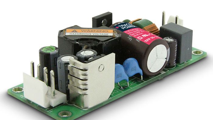 Den kompakte strømforsyningsserie TPP 30 med open-frame og switched-mode består af otte versioner med udgangsspændinger fra 3,3 til 48 V. 