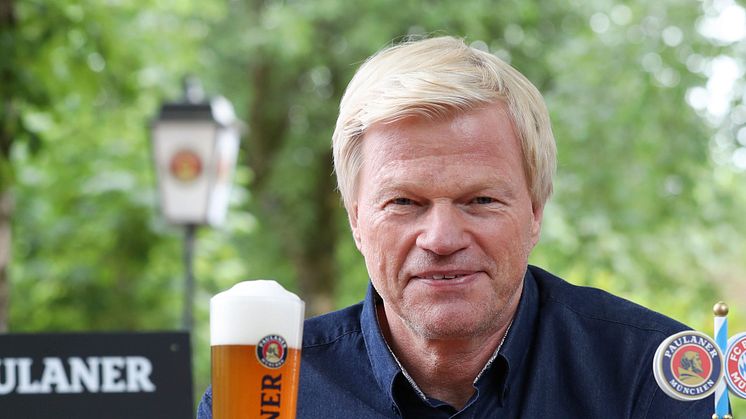 Oliver Kahn beim Paulaner 0,0% Dreh