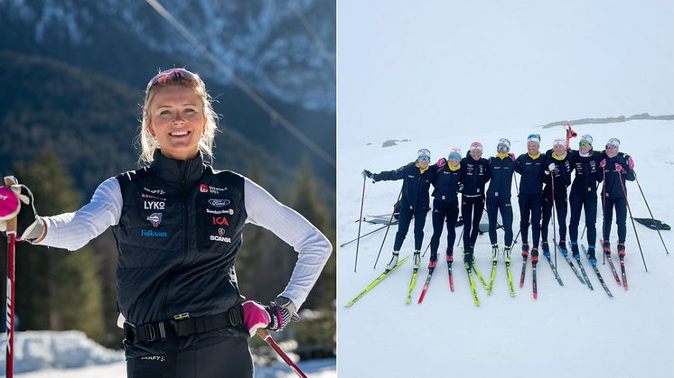 Damerna startar lägersäsongen med samling i Sognefjell. Foto: SSF