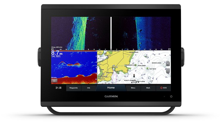 Garmin GPSMAP 1223 xsv SideVü ClearVü 