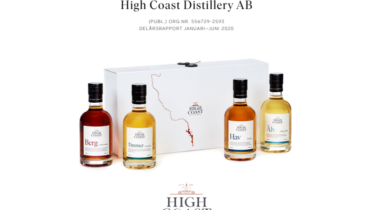 High Coast Distillery AB halvårsrapport 