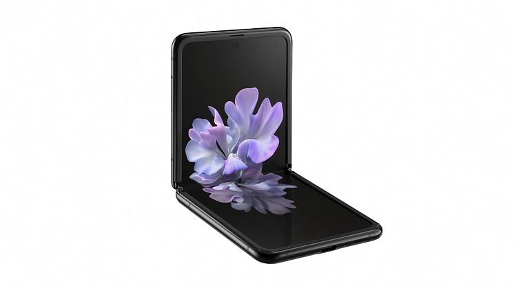 Samsung Galaxy Z Flip_l30 table top_black mirror