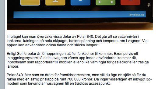 IDG skriver om Polars nya app