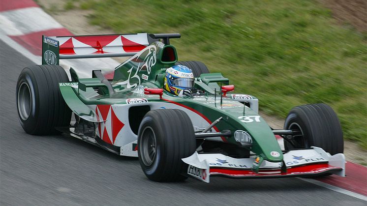 Björn Wirdheim - test Formula 1