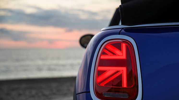 MINI LED-baglygter med Union Jack design