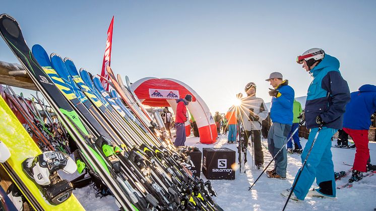 SkiStars Ski Test Weekends er veldig populære.