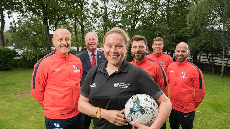 International football academy launched at Northumbria University