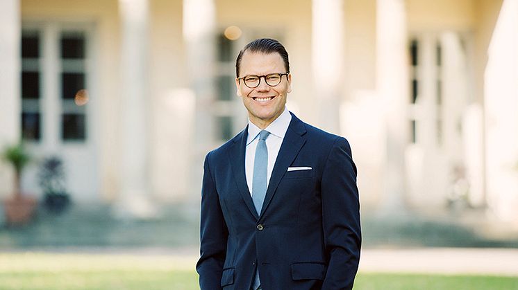 Prins Daniel håller öppningsanförandet på elevhälsans upptaktsdag den 10 september. Foto: Erika Gerdemark/kungahuset.se