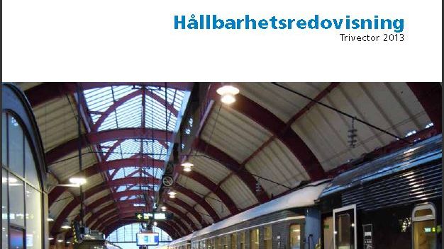 Trivectors hållbarhetsredovisning för 2013 är här