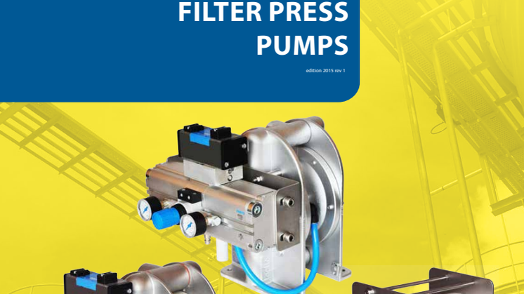 New brochure - Filter press pumps