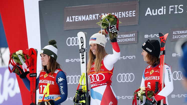 Erster Weltcup-Sieg für Corinne Suter