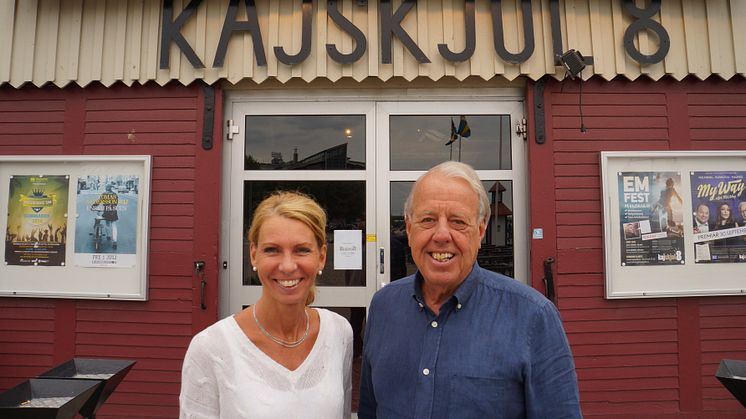 Ulrika Kvarnhult och Christer Johansson