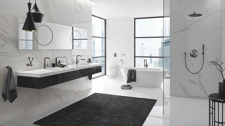 GROHE Colors Collection möjliggör största möjliga kreativa frihet för att skräddarsy ditt kök och badrum.
