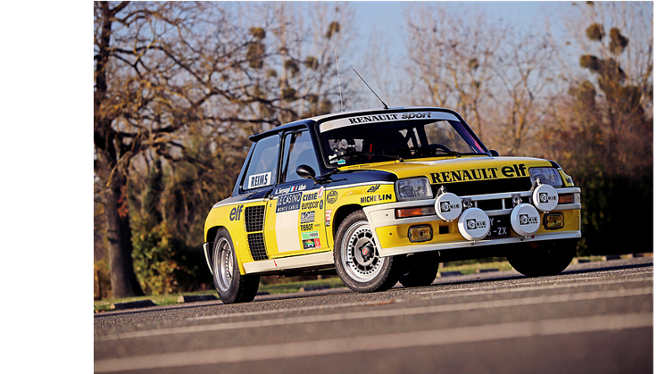 Renault 5 fyller 50 år och firar genom att delta på klassiska Monte Carlo Rallyt