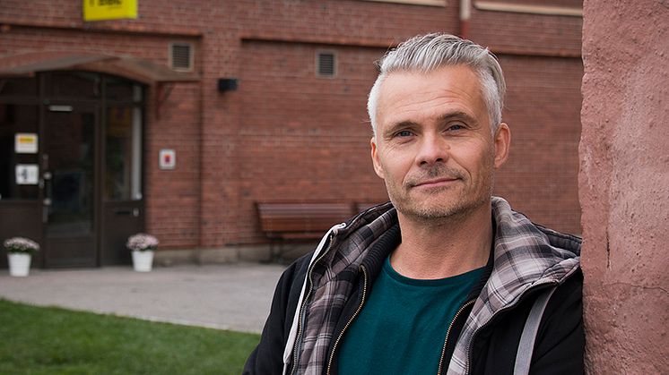Mats Åstrand, lärare på Estet-Media-utbildningen på Realgymnasiet i Gävle.