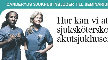 Pressinbjudan: Sjuksköterskebristen och dess mediebild