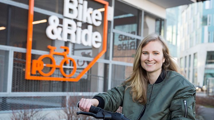 Maja Sölve, mobilitetsutvecklare på Parkering Malmö.