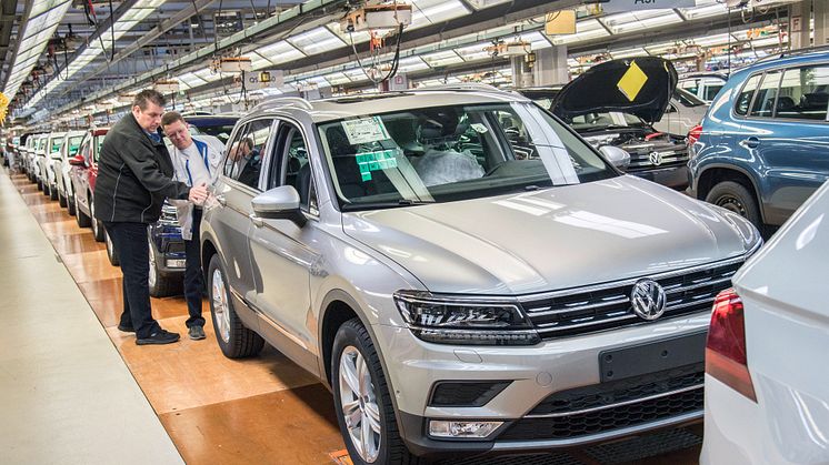 Anden generation af Tiguan, der blev introduceret i 2017, er en af de mest solgte SUV-modeller på verdensplan