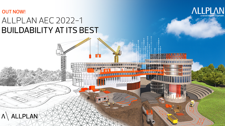 ALLPLAN announces update of its BIM solution Allplan 2022