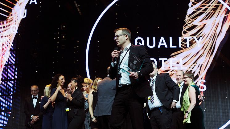 Quality Hotel Friends tar återigen hem priset Quality Hotel of the Year