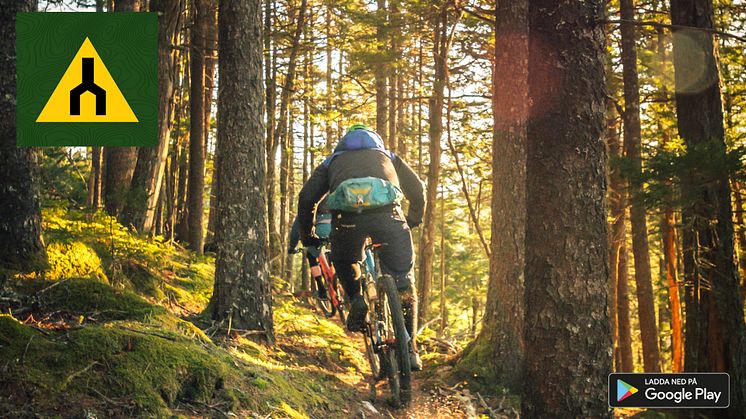 Hitta leder för terrängcykling med Trailforks 