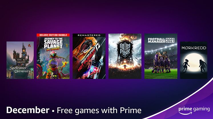 Prime Gaming Reveals December 2021 Offerings