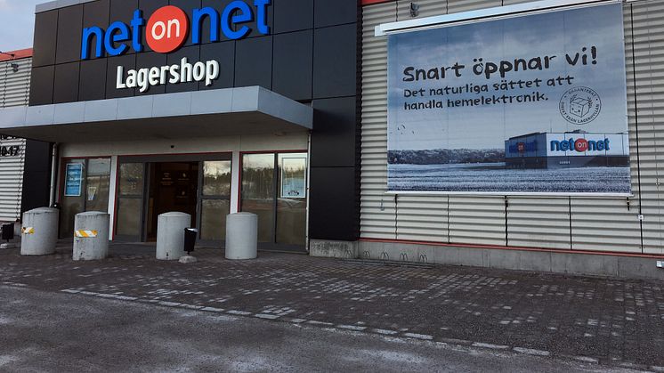 NetOnNet öppnar ny Lagershop i Uppsala