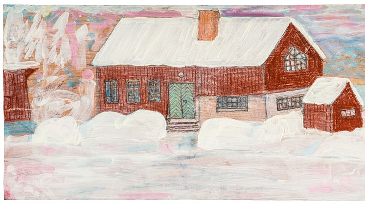 Ateljén i Gullberg, 1993, Åke Pallarp
