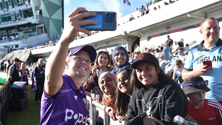 Northern Superchargers fans at Headingley Stadium last season. Photo: Getty Images