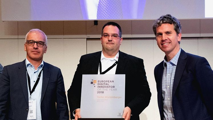 Renz & Stefan Würtemberger har vundet "European Digital Innovator of the Year 2018"
