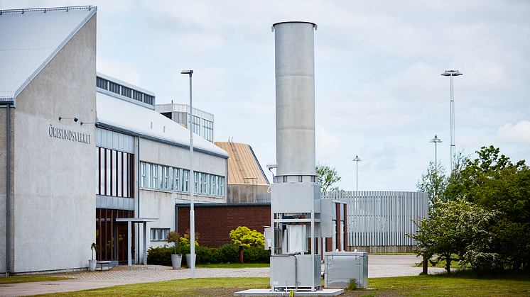 Gasfackla Öresundsverket Helsingborg