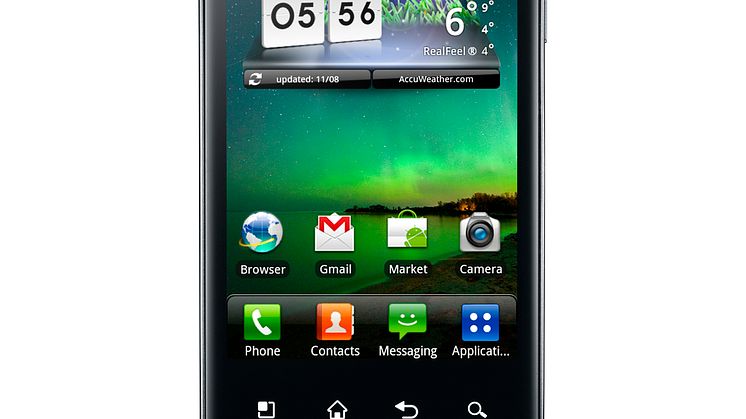 LG Optimus 2X - blixtsnabb Android-mobil med full HD