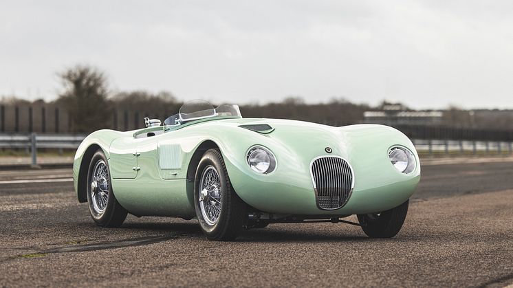 Første Jaguar C-Type Continuation klar til kundelevering i forbindelse med 70-årsjubileum