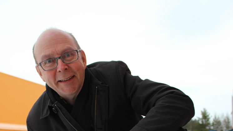 Glenn Berggård, forskare om halkskydd vid Luleå tekniska universitet