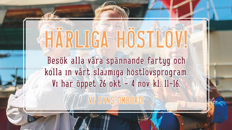 Höstlovskul ombord