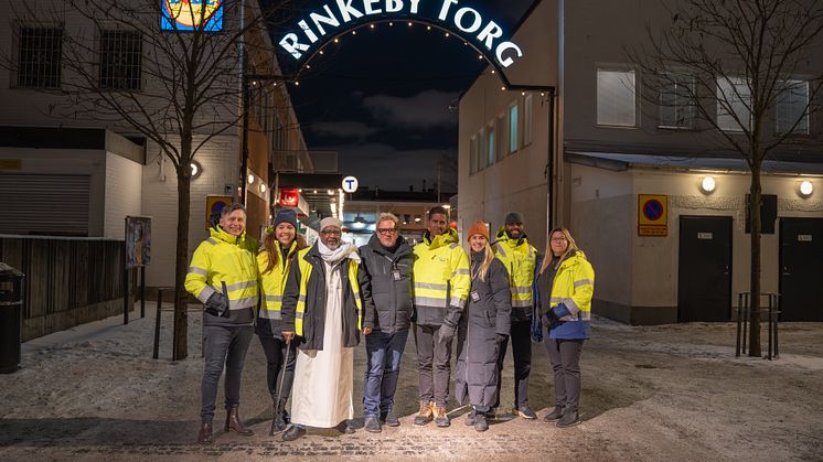 Anders Lagerström, Keolis, Nicole Mitman, Keolis, Mohamed Hagi Farah, Rinkebyprofil, Mats Wernheim, Jobbfestivalen, Mikael Wågberg, Keolis, Malin Freiman Moezzi, Jobbfestivalen, Atosh Elmi, Keolis och Tina Jovanovic, Keolis.