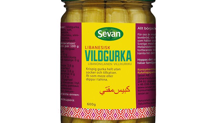 Vildgurka - specialitet från Libanon 
