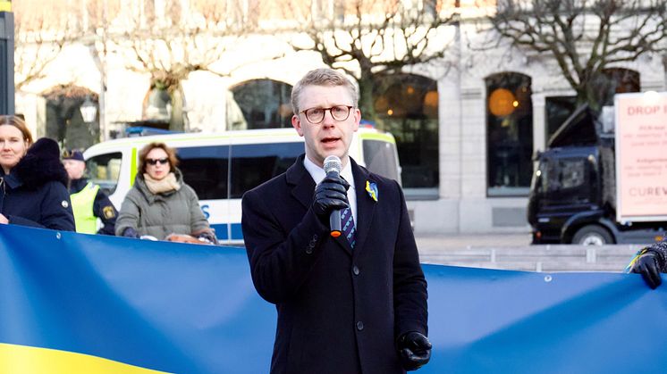 Kristoffer Tamsons (M), trafikregionråd och ordförande för SL.