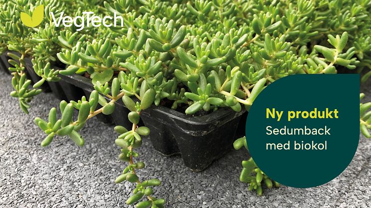 VegTech lanserar en ny produkt inom vårt sortiment Gröna tak!