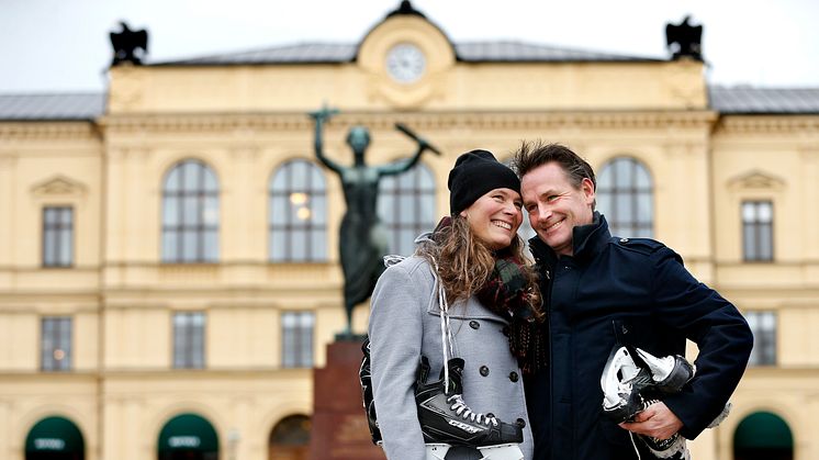 Imorgon öppnar isbanan på Stora torget i Karlstad