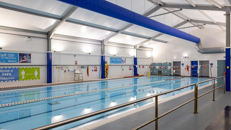 Essential early closure of the temporary pool at Radcliffe Leisure Centre