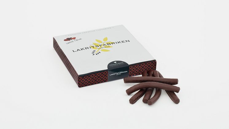 Lakritsfabriken Chocolate Glazed Liquorice Sticks