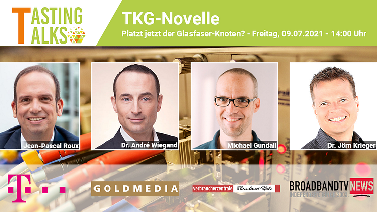 TastingTalk zur TKG-Novelle am 09.07.2021